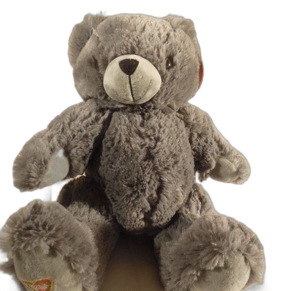 My Baby's Heartbeat Bear. Gray - Picture 1 of 4
